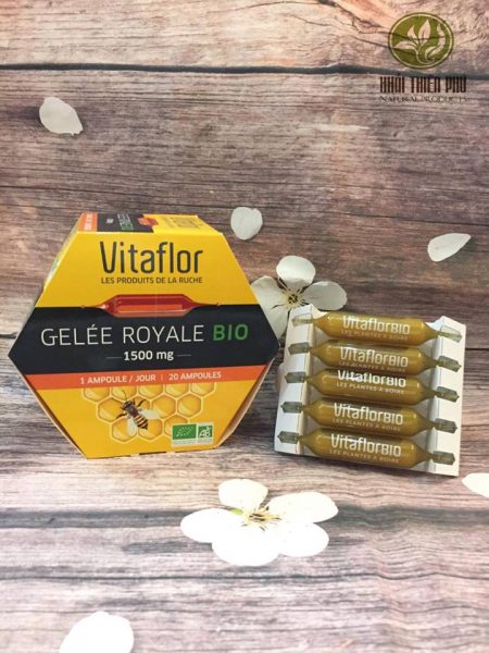 Sữa ong chúa Vitaflor Gelée Royale Bio 1500mg